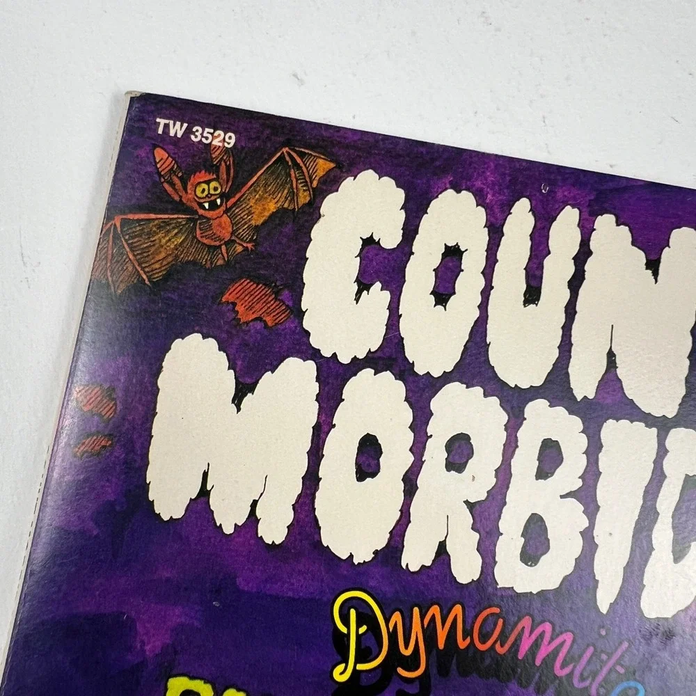 Scholastic Count Morbida's Dynamite Puzzle Book Kids Vintage Monster Retro Book